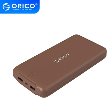 ORICO 20000mAh Power Bank Portable Charger Dual USB Mini Powerbank External Battery Pack battery bank for iPhone Charging xiaomi
