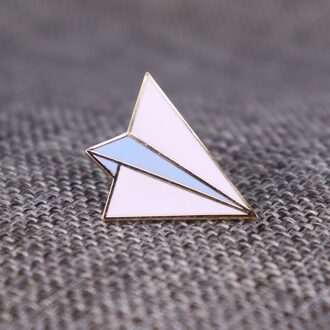 Origami Crane Revers Pin Broche Koppels