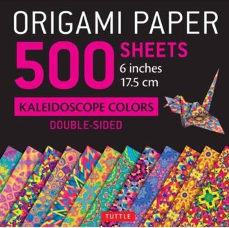 Origami Paper 500 Sheets Kaleidoscope Patterns 6'' (15 CM)