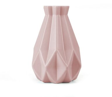 Origami Vazen Imitatie Keramische Vaas Mand Tafelblad Planten Home Decor Bonsai Decor Bloemstuk Container Bourgondië