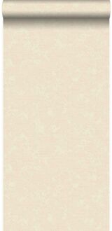 Origin behang effen beige Blauw