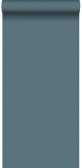 Origin behang effen turquoise Blauw