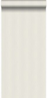 Origin behang grafische print glanzend beige Blauw