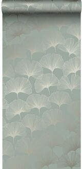 Origin Wallcoverings behang ginkgo bladeren saliegroen - 0,53 x 10,05