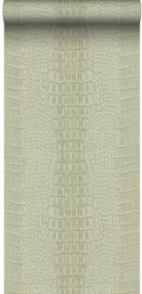 Origin Wallcoverings behang krokodillenhuid beige - 0,53 x 10,05 m - 3