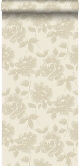 Origin Wallcoverings behang rozen crème - 53 cm x 10,05 m - 347031 Beige, Crème, Roze