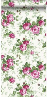 Origin Wallcoverings behang rozen roze - 53 cm x 10,05 m - 326138