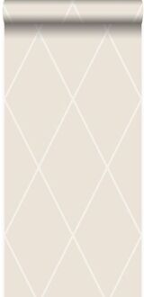 Origin Wallcoverings behang ruiten beige - 53 cm x 10,05 m - 345719