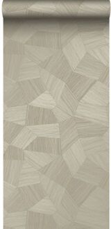 Origin Wallcoverings eco-texture vliesbehang grafisch 3D motief zand b Beige