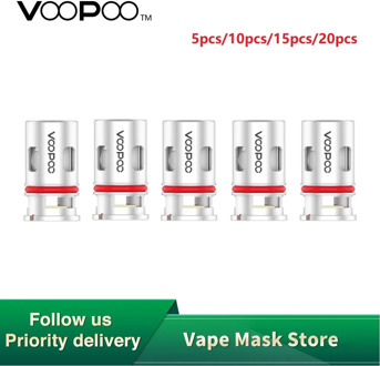 Original 5pcs 20pcs VOOPOO PnP-VM1 Mesh Coil for VOOPOO VINCI R / VINCI Mod Pod Kit 0.3ohm PnP-VM1 Mesh Coil E-cig Vape Coil