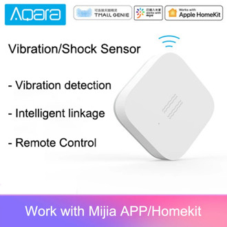 Original Aqara mijia aqara vibration / shock sensor Built In Gyro Motion sensor ,For mi home app ,International Edition