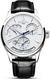 Original CARNIVAL Fashion Men Watch Top brand Multifunction Automatic Watch Men Calendar Waterproof Luminous Mechanical watches