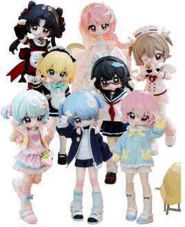 Original Character Collectible Figures Unveiled Door Key Spirit Series BJD Doll Blind Box 17 cm Assortment (6)