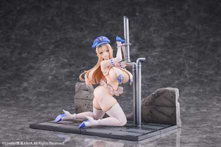 Original Character PVC 1/6 Christina Restrained Police Officer 21 cm