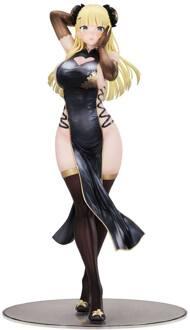 Original Character Statue 1/7 China Girl Black Ver. Illustrated by Oekakizuki 20 cm