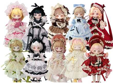 Original Character Trading Figures 8-Pack Vintage Treasures - Antique Gift Box 18 cm