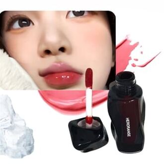 Original Color Ice Extract Clear Lip Glaze - 1-3 #01 Evaporated Milk Tea Orange