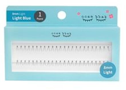 Original Eyelash 1 Point - 13 Types 8mm Light