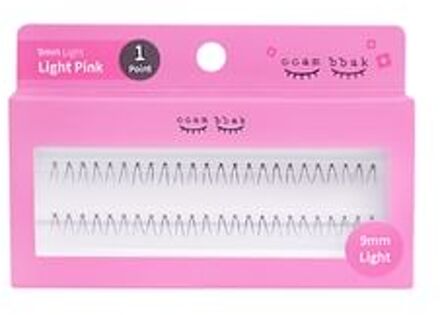 Original Eyelash 1 Point - 13 Types 9mm Light