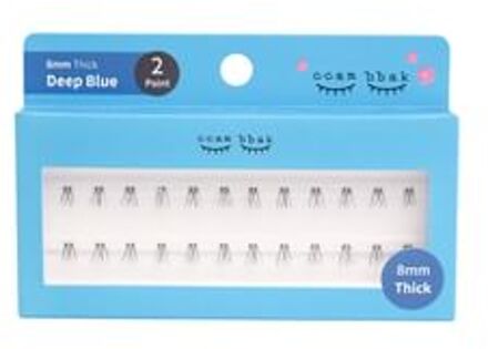 Original Eyelash 2 Points - 13 Types 8mm Thick