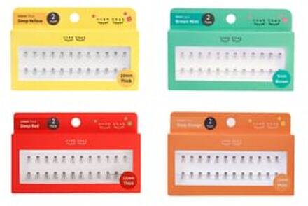 Original Eyelash 2 Points - 13 Types Under Light Black