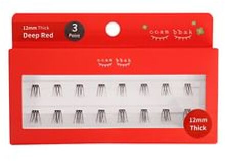 Original Eyelash 3 Points - 9 Types 12mm Thick