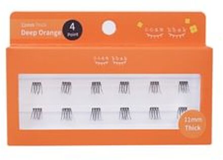 Original Eyelash 4 Points - 9 Types 11mm Thick