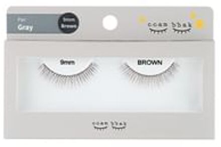 Original Eyelash Pair - 9 Types 9mm Brown