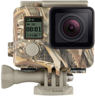 Original For GoPro Camo Housing Quick Clip Hero 4 Hero3+ 3 Realtree Max-5 AHCSH-001+Caps camera repair