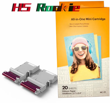 original forr KODAK All-in-One Mini shot paper Cartridges leverage 4Pass printing technology 20 40 50 100 photo printer package