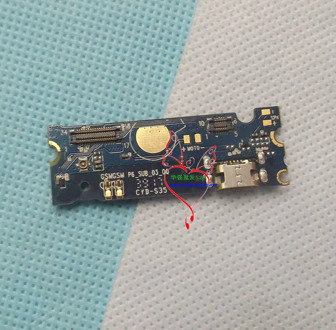 Original K3 USB Board with Microphone for oukitel K3 Charger Port Dock Charging Micro USB Slot