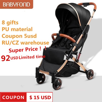 Original Lightweight Baby Stroller Trolley Car Folding Baby Stroller light folding umbrella car can sit and lie on the airplane