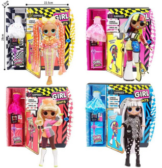 Original LOL Surprise Dolls Toys Winter Disco OMG Series Beauty Fashion Model Doll DIY Dressing Up Set Girl Toys for Kids Gifts