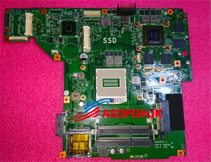 Original MS-16GC FOR MSI GE60 LAPTOP MOTHERBOARD WITH GTX760M / GTX765M Graphics card MS-16GC1 REV 1.1 / 1.0 Test OK