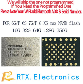 Original New 512G Memory Chip For IPhone 6s 6sPlus 7 7plus SE iPad Pro Nand Flash IC Memory Expansion HDD Expand Capacity Chip