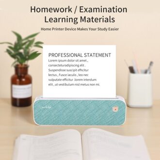 Original PeriPage A40 Paper Printer 210mm Mini Mobile Photo Printer with 1 Roll Thermal Paper Support 2''/3''/4'' Paper Width Printing PDF File Webpage Contract Picture Compatible with Android iOS