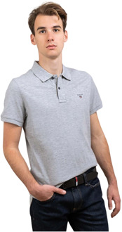 Original Pique Rugger Poloshirt - Mannen - grijs