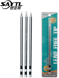 Original QUICK TS1200A Lead Free Solder Iron Tip Handle welding pen tools TSS02B-I-02 TSS02B-J-02 TSS02B-SK-02