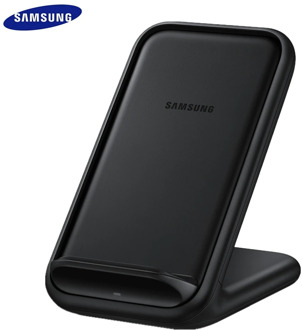 Original Samsung Wireless Charger Stand Fast Qi Charge For Samsung Galaxy S20/10/S9/S8 Plus/S7 Note10+/iPhone 11 Plus X,EP-N5200