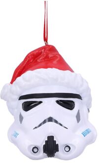 Original Stormtrooper Santa Hat Hanging Ornament 8.3cm