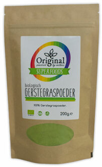Original Superfoods Biologisch Gerstgras Poeder- 200 Gram