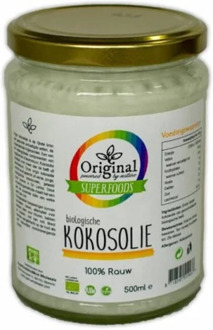 Original Superfoods Biologisch Kokosolie Extra Virgin - 500 ML