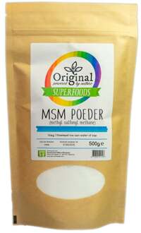 Original Superfoods MSM Poeder - 500 Gram