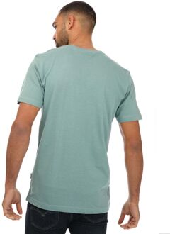 Original T-shirt met logo voor heren, turquoise - maat