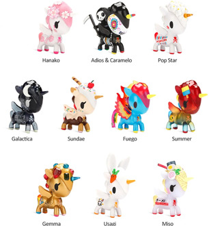 Original Tokidoki Unicorno Blind Box Cute Unicorn Animal Model Toy Valentine's Day Birthday Gift