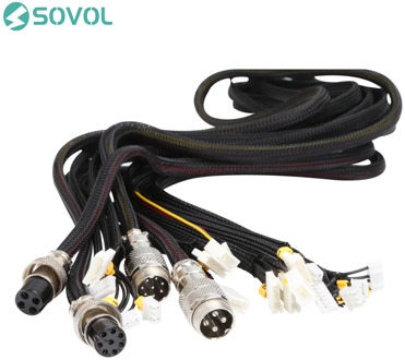 Original Upgrade CR-10 Extension Cable Kit Creality 3D Printer Parts for CR-10/CR-10S/CR-10 S4/CR-10 S5 3D Printer