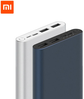 Original Xiaomi Mi Power Bank 3 10000mAh USB Type C Two-Way 18W Quick Charging Powerbank External Battery Pack Portable Charger