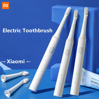 Original Xiaomi Mijia T100 Mi Smart Electric Toothbrush 46g 2 Speed Xiaomi Sonic Toothbrush Whitening Oral Care Zone Reminder