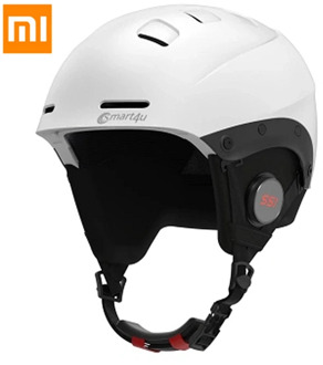 Original Xiaomi Mijia Wireless Bluetooth Ski Helmet Motorcycle Motorbike Skiing Helmet Moto Women Men Waterproof Casque Capacete