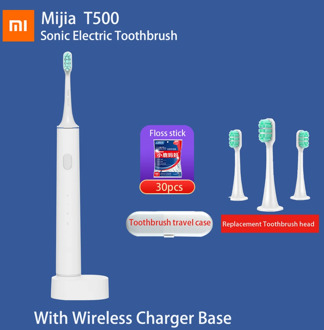 Original Xiaomi T500 Sonic Electric Toothbrush Mi Long Battery Life IPX7 Mijia Tooth Brush High Frequency Vibration Magnetic